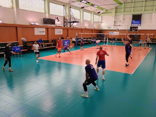 Soustředění reprezentačního družstva ČHSF ve volejbalu